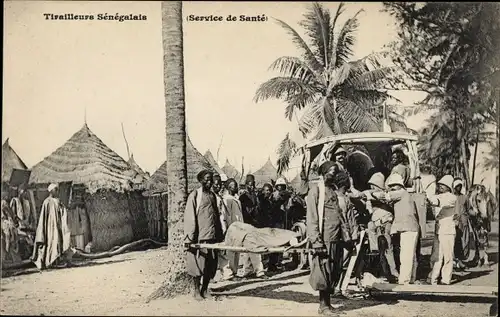 Ak Senegal, senegalesische Tirailleure, Gesundheitsdienst