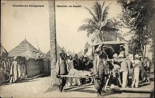 Ak Senegal, senegalesische Tirailleure, Gesundheitsdienst