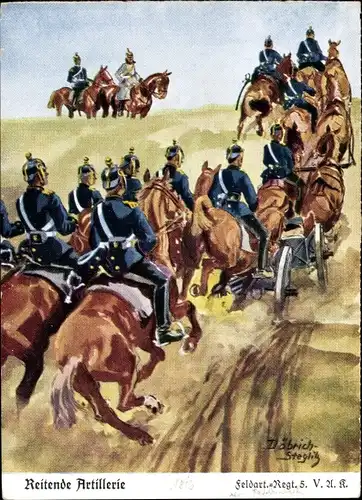 Regiment Künstler Ak Döbrich-Steglitz, Feldartillerie Regiment 5