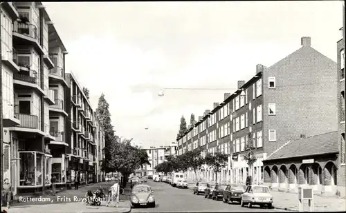 Ak Rotterdam Südholland Niederlande, Frits Ruysstraat