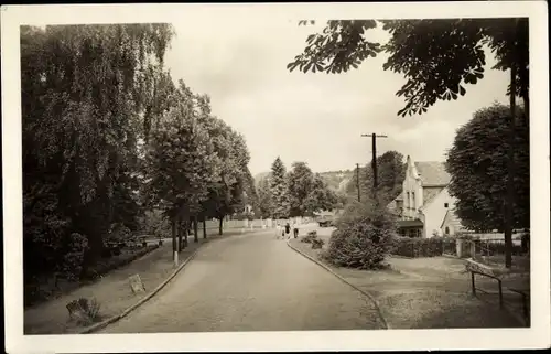 Ak Grünheide in der Mark, Karl Marx Str., Papier und Schreibwarenhandlung, M. Neumann