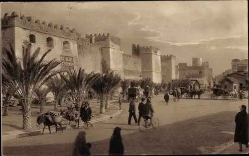 Ak Sfax Tunesien, Les Remparts, Boulevard de France