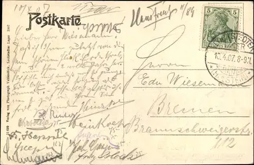 Ak Lockstedt in Holstein, Lockstedter Lager, Wasserturm, Kommandantur, Kantine, Bar, Denkmal