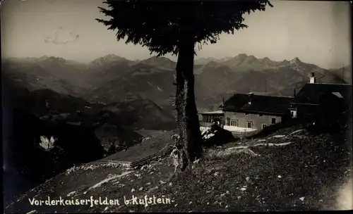 Ak Kufstein in Tirol, Vorderkaiserfelden