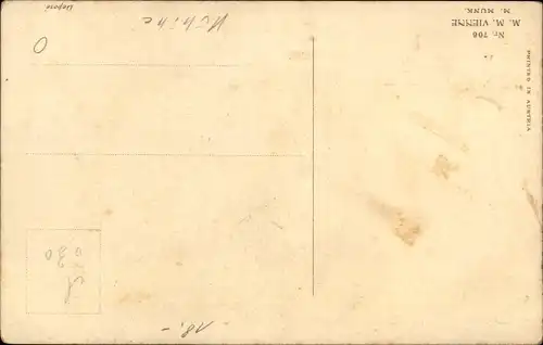 Künstler Ak Richardson, Agnes, Kinder, Blumenwiese, Munk 706