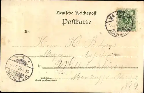 Litho Varel am Jadebusen, Restaurant zum Waldschlösschen