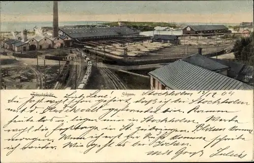 Ak Skutskär Schweden, Sägewerk