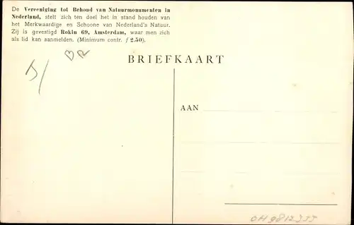 Ak Oisterwijk Nordbrabant Niederlande, De Venkraai, Boschwachterswoning