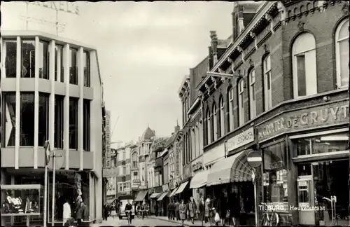 Ak Tilburg Nordbrabant Niederlande, Heuvelstraat