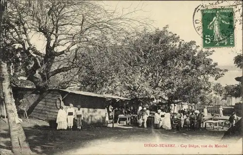 Ak Diego Suarez Antsiranana Madagaskar, Cap Diego, Markt