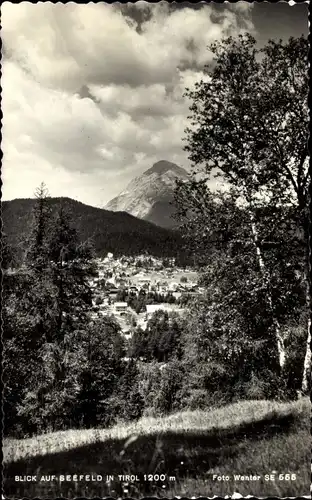 Ak Seefeld in Tirol, Gesamtansicht