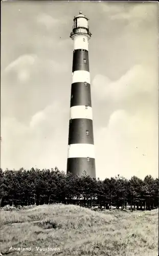 Ak Ameland Friesland Niederlande, Vuurtoren