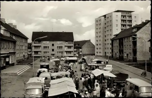 Ak Tegelhörn Itzehoe in Holstein, Marienburger Platz