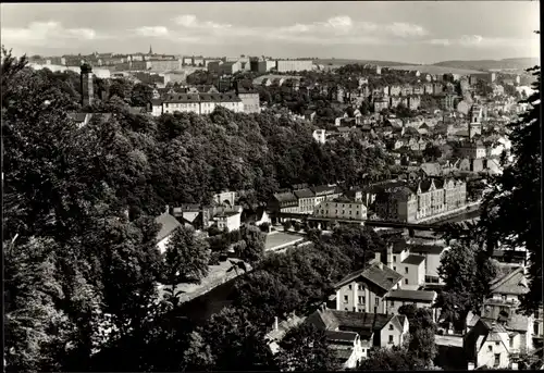 Ak Greiz im Vogtland, Blick auf die Stadt