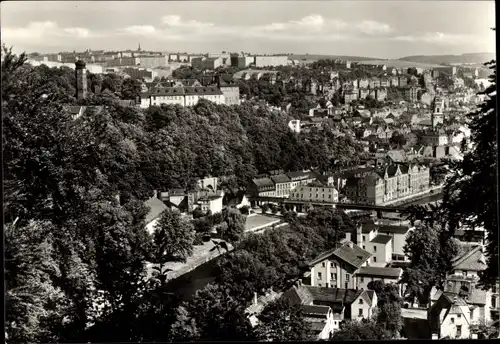 Ak Greiz im Vogtland, Blick auf die Stadt