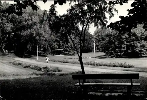 Foto Ak Itzehoe in Holstein, Stadtpark