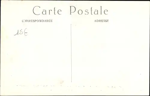 Postkarte Boulogne sur Mer Pas de Calais, Der Große Krieg 1914, englischer Versorgungskonvoi