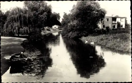 Ak Zutphen Gelderland, De Berkel