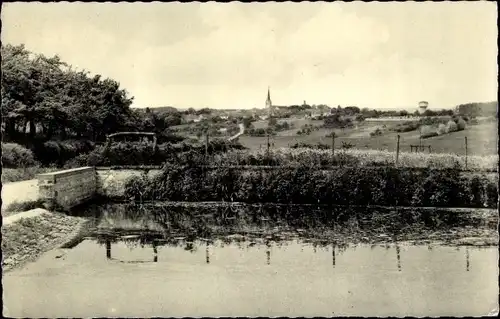 Ak Marolles sous Lignières Aube, Panorama