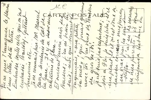 Ak Brieulles sur Meuse, Rue des Canes