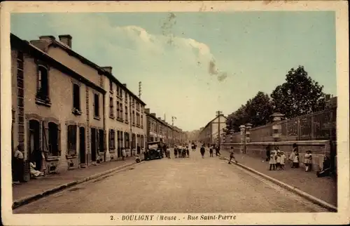 Ak Bouligny-Meuse, Rue Saint Pierre