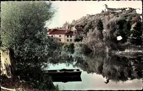 Ak Dun sur Meuse, Eine Ecke der Maas