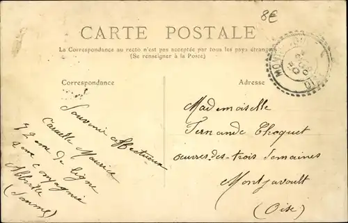 Ak Abbeville Somme, Teilansichten
