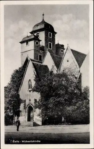 Ak Zeitz im Burgenlandkreis, Michaeliskirche