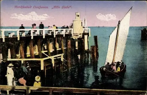 Ak Cuxhaven in Niedersachsen, Alte Liebe