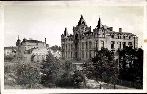 Foto Ak Ostseebad Zinnowitz auf Usedom, Schwabes Hotel