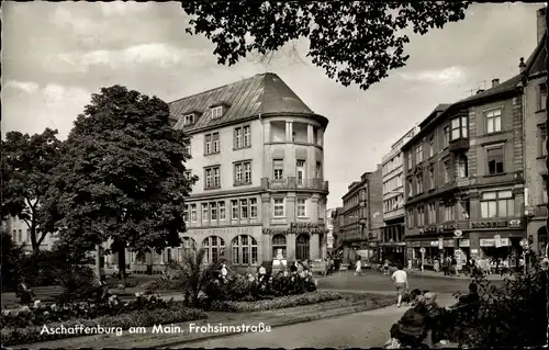 Ak Aschaffenburg in Unterfranken, Frohsinnstraße