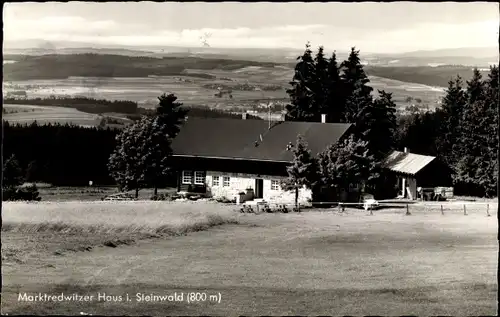 Ak Waldershof in der Oberpfalz Fichtelgebirge, Marktredwitzer Haus im Steinwald