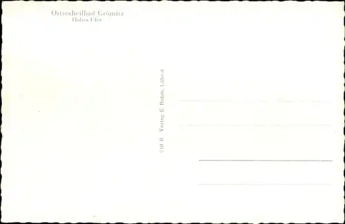 Ak Ostseebad Grömitz in Holstein, Hohes Ufer