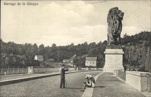 Ak Jalhay Wallonien Lüttich, Barrage de Gileppe