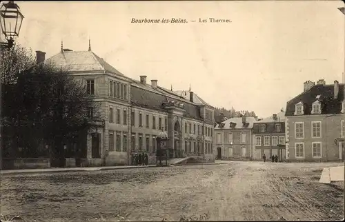 Ak Bourbonne les Bains Haute Marne, Les Thermes