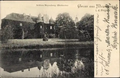 Ak Meyenburg in der Prignitz, Schloss Meyenburg
