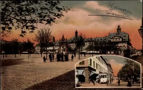 Ak Hanau am Main, Markt