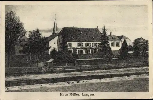 Ak Langsur Rheinland Pfalz, Haus Müller