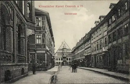 Ak Osterode am Harz, Schildstraße