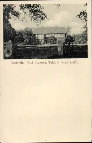 Ak Reberlah Rebberlah Eschede in der Lüneburger Heide, Teilansicht