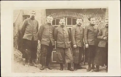 Foto Ak Ivry sur Seine Val de Marne, Französische Soldaten in Uniformen