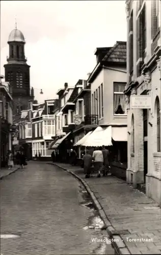 Ak Winschoten Groningen Niederlande, Torenstraat