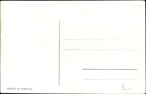 Jugendstil Passepartout Ak Deutscher Soldat im Kaiserreich, Pferd