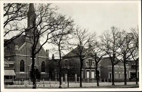 Ak Stadskanaal Groningen, Kirche, Pastorat