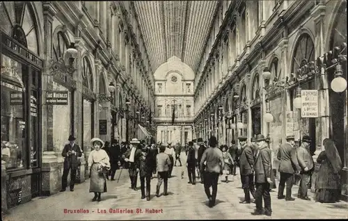 Ak Bruxelles Brüssel, Galleries St. Hubert