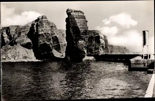 Ak Nordseeinsel Helgoland, Nordspitze, Lange Anna