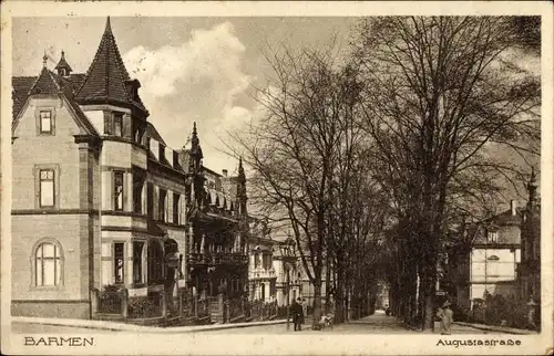 Ak Barmen Wuppertal, Augustastraße