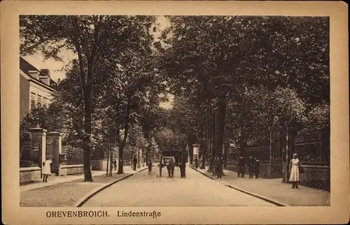 Ak Grevenbroich in Westfalen, Lindenstraße