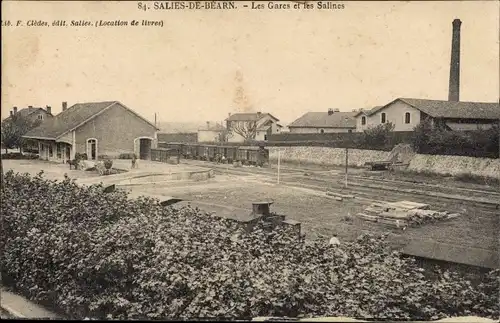 Ak Salies de Béarn Pyrénées Atlantiques, Stationen, Salines