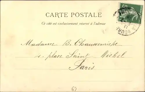 Ak La Bourboule Puy de Dôme, Grand Hotel der Britischen Inseln
